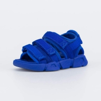 121054-18 синий туфли пляжные ясельная, малодетская Текстиль