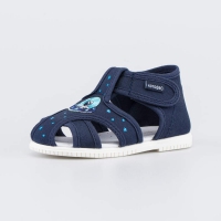 121076-71 т.син туфли ясельная, малодетская Текстиль